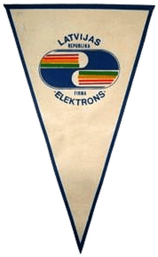 Вымпел фирмы «Электронс» — предшественник SATER