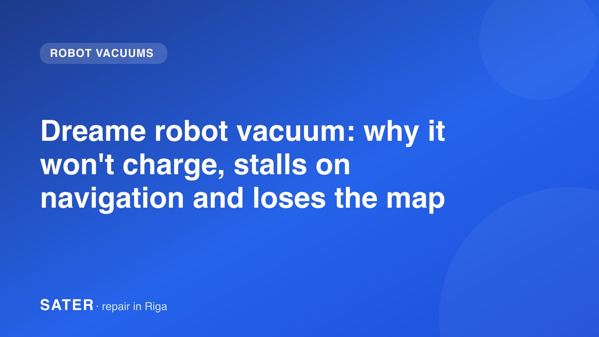Dreame robot vacuum with the LiDAR LDS turret on its top panel