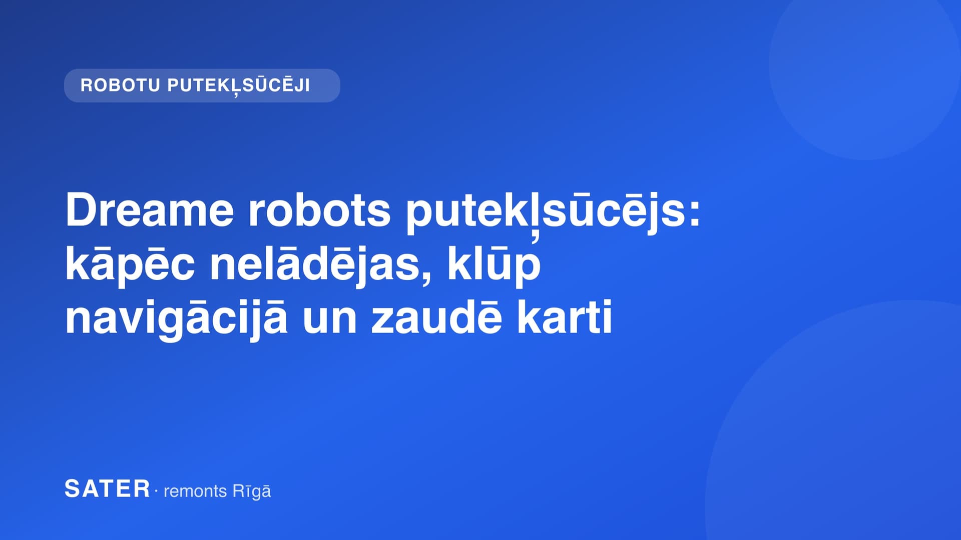 Dreame robots putekļsūcējs ar LDS lidāra tornīti uz augšējā paneļa